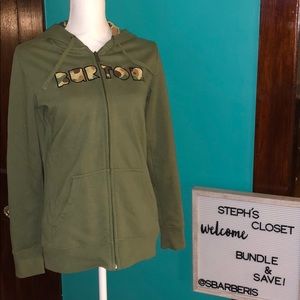 Like New!! BURTON super cute zip-up